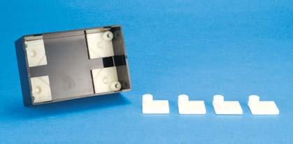 6 (1 pcs) ASR AESIVE SPACER h Φ2.5 for M3 Φ7 Adhesive tape ATTENTION Clean and degrease before adhere. Maximum torque for screw 4kgf cm. May discolor in anextended period of use. Part no.