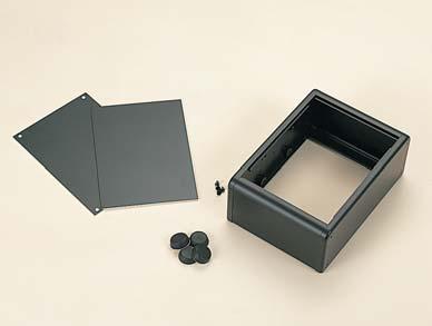C SERIES C CONTROL BOX FEATURE Simple design and high-strength with aluminium diecast and aluminium extrusion. Both slide in panel and screwed panel can be used as front panel. Ref.