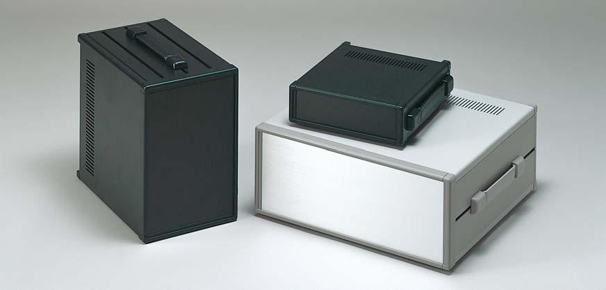 MSY SERIES MSY ESK TOP ENCLOSURE IT CARRYING ANLE FEATURE Available in 160 sizes. andle maximum load is 20kg. There are no ventilation hole for cover of 160230, 160280 cases.