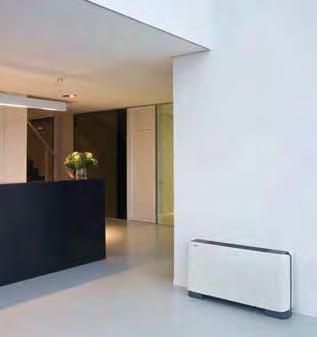 Instalimi i montuar në mur lehtëson pastrimin poshtë njësisë, ku tenton të grumbullohet pluhuri Telekomanda me tela mund të integrohet lehtësisht brenda njësisë NJËSIA E BRENDSHME FXLQ20P FXLQ25P