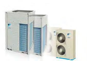 Pompa ngrohëse VRVIII-S - Dizajn i optimizuar për kapacitete të vogla 1685 mm 1345 mm VOLUMI Rreth 70% reduktim PËRFITIMET Dizajn për kursim hapësire VRVIII-S është më i hollë dhe më kompakt, duke
