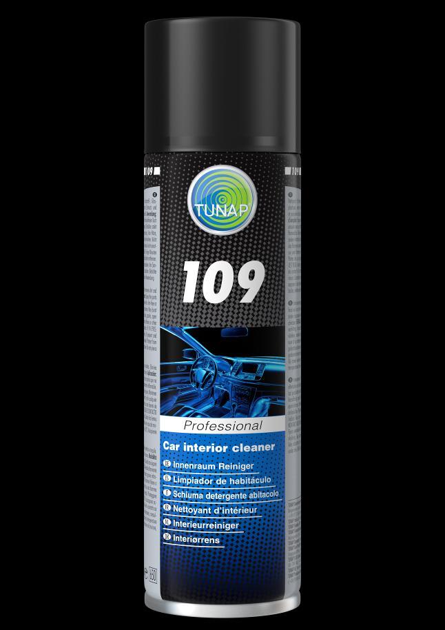 PI 109_3513 Professional 109 Καθαριστικό Εσωτερικού Complete Εξαιρετική δράση καθαρισμού μέσω της χρήσης ειδικών τασιενεργών. Εξαιρετική απομάκρυνση εντόμων και βρωμιών από τον δρόμο.