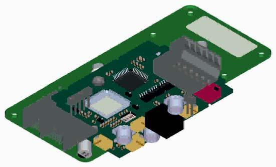 Εγκατάσταση Εικόνα 27 Συνδέσεις κάρτας Profibus DP (YAB103 από το εκέμβριο του 2013) 1 Ενεργοποιήθηκε τερματισμός δικτύου, τελευταία συσκευή στο δίκτυο 2