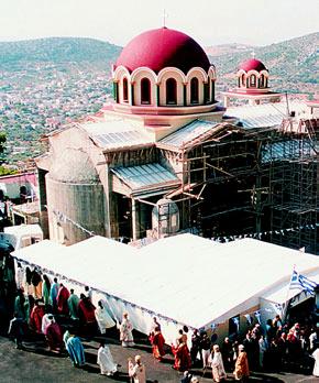 Η Πανήγυρις τῆς Ιερᾶς Μονῆς μας, ἡ ὁποία προσελκύει χιλιάδες προσκυνητῶν ἀπὸ πολλὰ μέρη τῆς Ελλάδος καὶ ἀπὸ ἀρκετὲς χῶρες τοῦ ἐξωτερικοῦ, συγκεντρώνει κατ ἔτος καὶ τοὺς διακονοῦντας στὴν ἀλλοδαπὴ