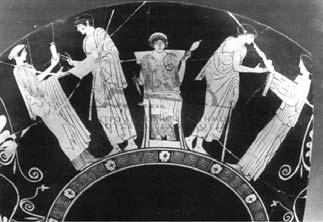 λατώ. Τον 5ο αιώνα εμφανίζεται και η λέξη ψαλίς. Από τις πηγές γνωρίζουμε ότι στον 5ο αιώνα, τα πρόβατα πλέον στην Αττική κουρεύονταν με το σημερινό τρόπο, με τα δύο ρήματα πια να αλληλοκαλύπτονται.