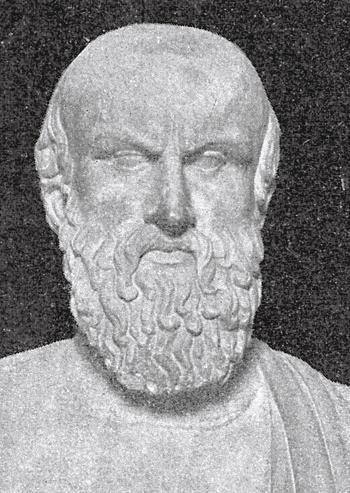 αττική τραγωδία. Πρωτοπαρουσιάστηκε στα Διονύσια, που καθιέρωσε ο Πεισίστρατος το 534 π.