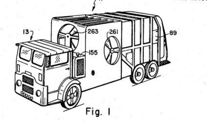 απορριμμάτων ςτον καυςτιρα. US2985120 Mobile Incinerator (23.05.