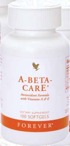 Suplimente alimentare Forever A-Beta-CarE Forever A-Beta-CarE este un produs esenţial ce combină vitaminele A (beta-caroten) şi E, plus seleniu, un antioxidant mineral.