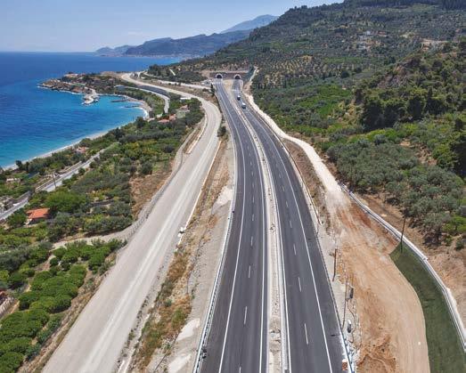 Σχετικά με την εταιρία Χαρακτηριστικά έργου Ολυμπίας Οδού Περιγραφή Εργοδότης Τοποθεσία Κοινοπρακτικό Σχήμα % Συμμετοχής J&P- ΑΒΑΞ A.