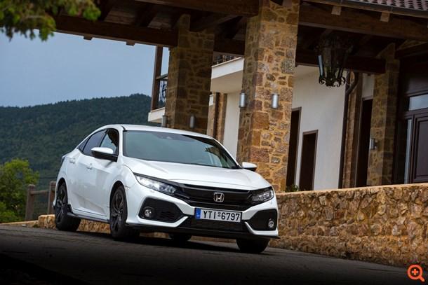 Το νέο Honda Civic στην Ελλάδα Η νέα δέκατη γενιά του Honda Civic είναι ένα δυναμικό, πεντάθυρο, σπορ hatchback.