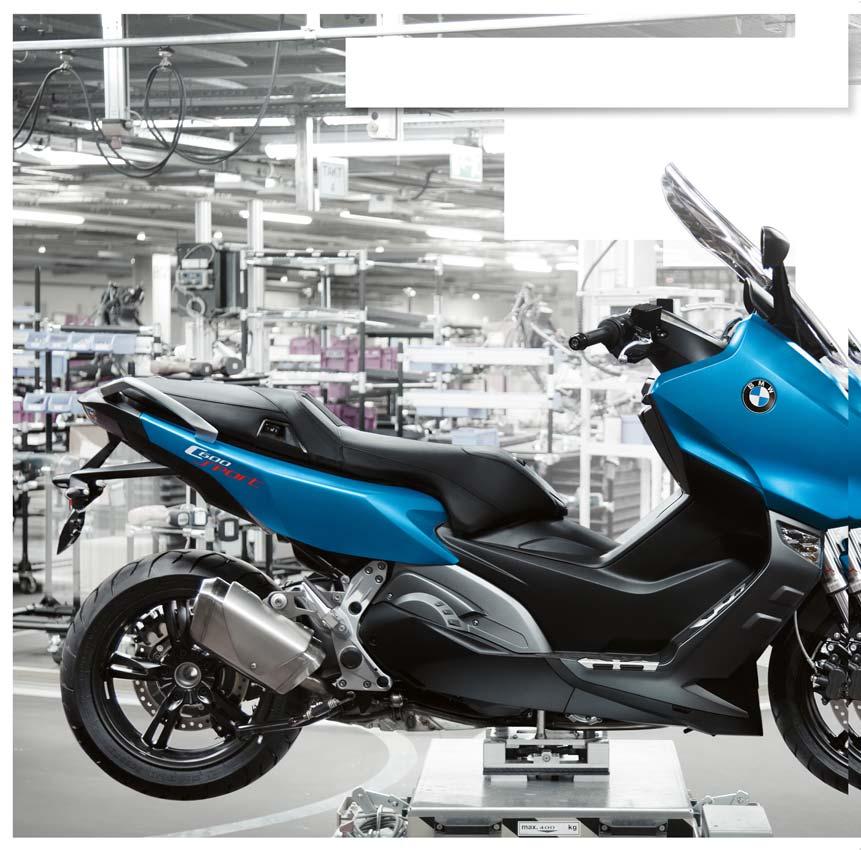 ΚΙΝΗΤΗΡΑΣ ΙΣΧΥΣ ΣΤΗΝ ΚΟΡΥΦΗ. Τα δύο Maxi Scooter δεν φέρουν μόνο εξωτερικά την επιγραφή της BMW, αλλά και στην καρδιά τους.