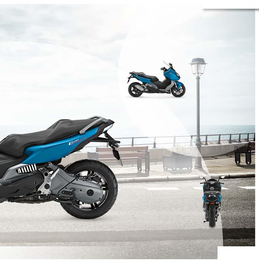 C 600 SPORT / ΣΧΕΔΙΑΣΗ Οι καθαρές σχεδιαστικές γραμμές του κόκπιτ ενισχύουν την αναγνωρισιμότητα. Ποιοτικός πίνακας οργάνων με στρογγυλό ταχύμετρο, λυχνίες ελέγχου και οθόνη LCD.