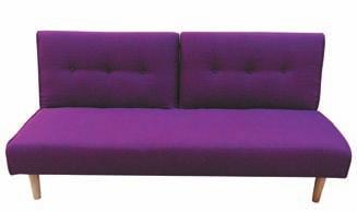 MIA Τριθέσιος Καναπές-Kρεβάτι 181x87x83 cm