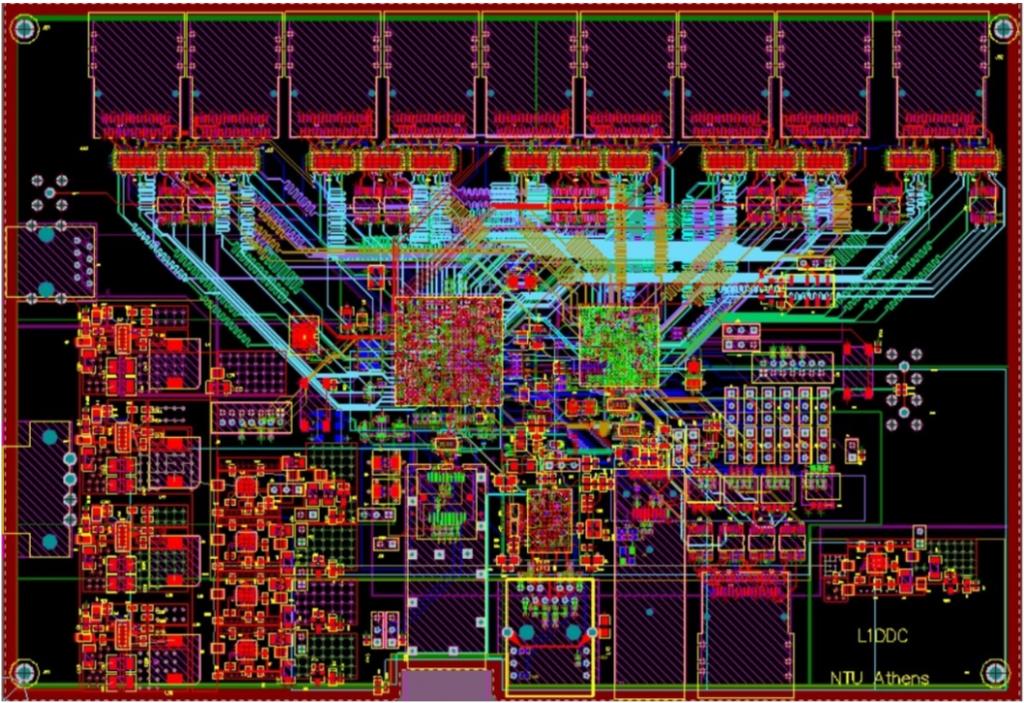 78 5.1. ΓΕΝΙΚΑ ΓΙΑ ΤΗΝ L1DDC PROTOTYPE1 - Ο ΡΟΛΟΣ ΤΟΥ FPGA όμως, ότι μόνο ένα από τα πέντε κατασκευασμένα πρωτότυπα διαθέτει GBTx.
