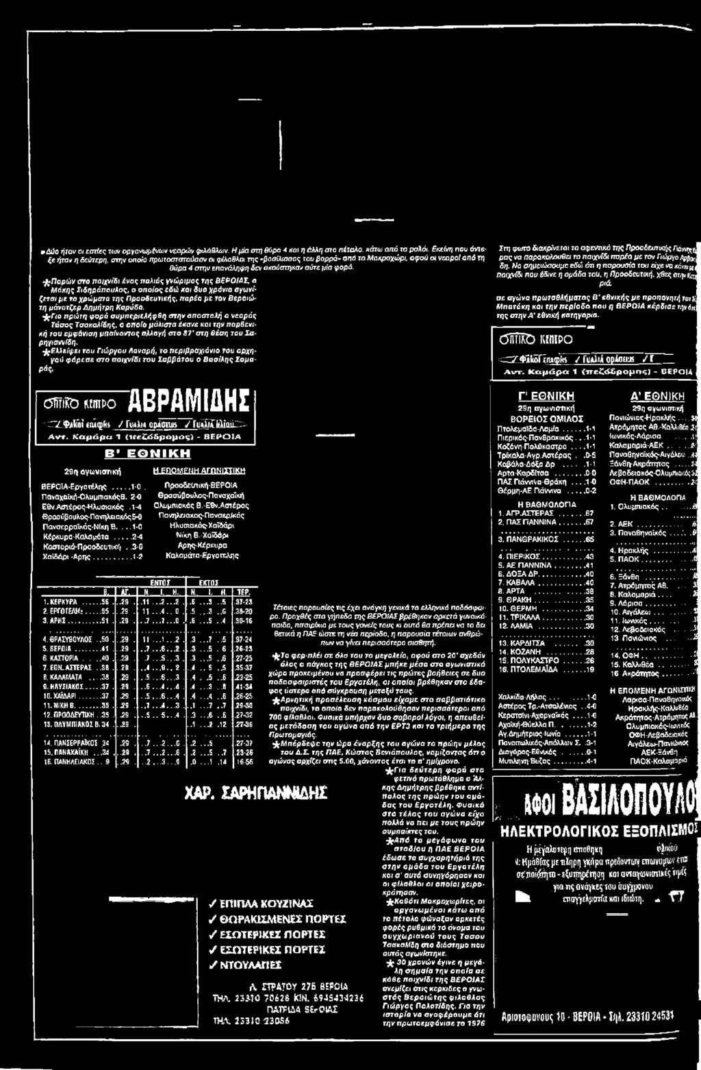 Ελλείψει του Γιώργου Λαναρή, το περιβραχιόνιο του αρχηγού φόρεσε στο παιχνίδι του Σαββάτου ο Βασίλης Σομαράς. In?