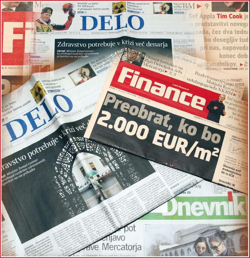 7Aktualno Medijska podoba Elektra Gorenjska v letu 2011 Elektroenergetski kliping, ki ga vsak dan objavljamo na našem Središču EG (Mediji o nas), dnevno spremlja medijske objave o našem podjetju in