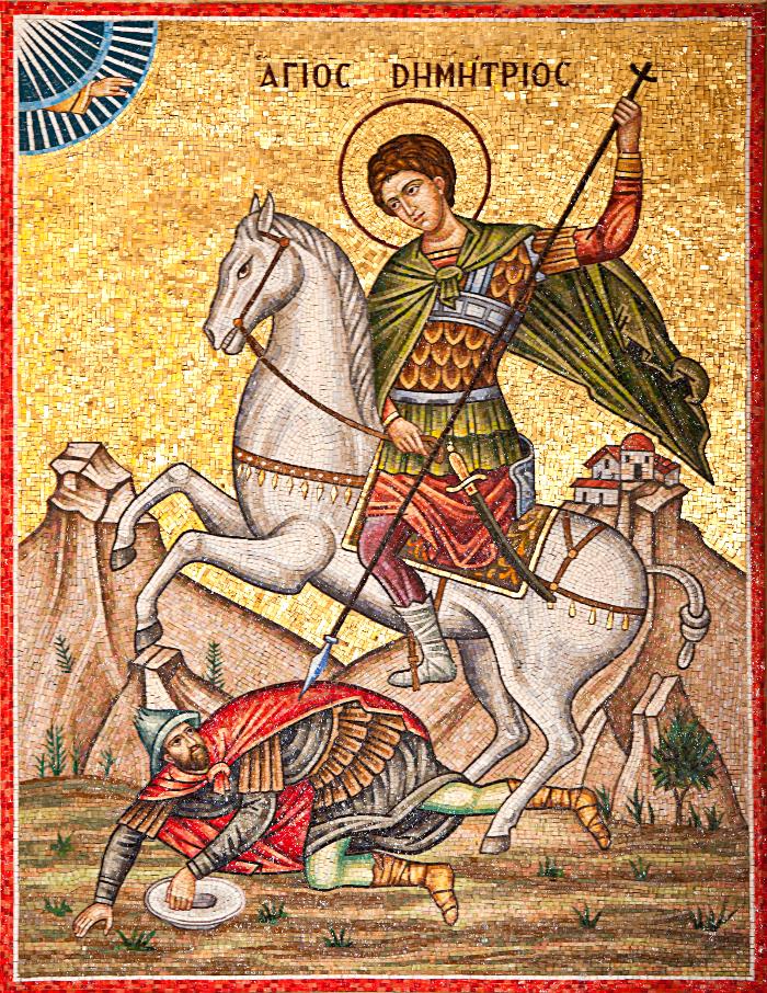 As he appointed him, Maximian, an opponent of Christ, particularly recommended that he persecute and exterminate the Christians in Thessalonica.