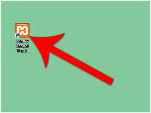 Εικόνα 4:Εκκίνηση xampp Control Panel 7.