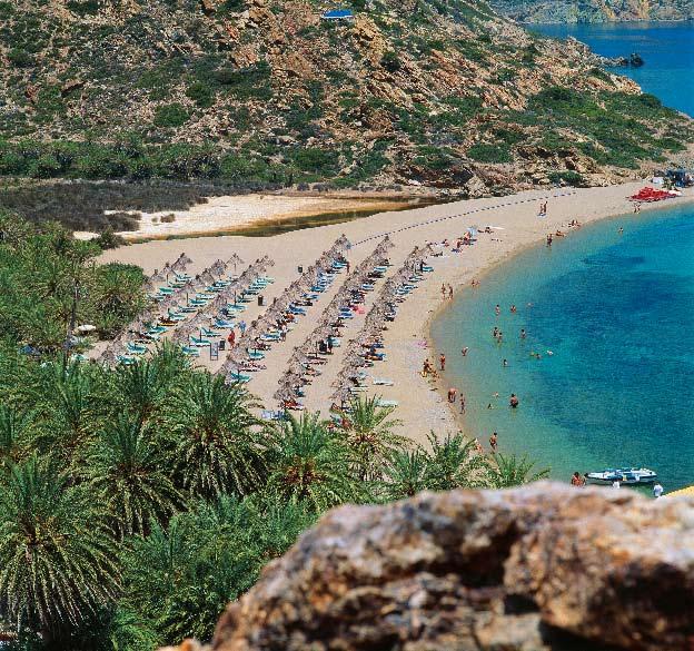 Νομος λασιθιου Lasithi Prefecture Βάι Αν έπρεπε να χρησιμοποιήσουμε τον επιθετικό προσδιορισμό «εξωτική» για μία και μόνο παραλία της Κρήτης, αυτή θα ήταν σίγουρα το Βάι.