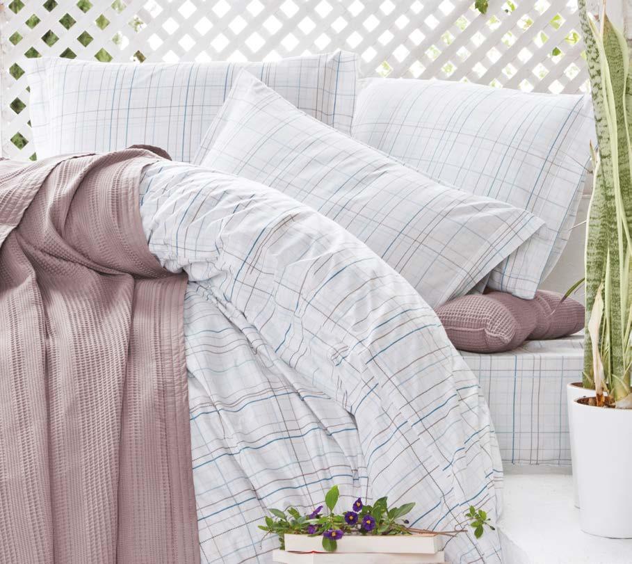 βαμβακερά // cod: 3026 ποιότητα: cotton 100% percale σέτ σεντόνια 4 / 3 τεμ. // διάσταση: 235x260 / 165x260 τιμή: 57.00 / 42.