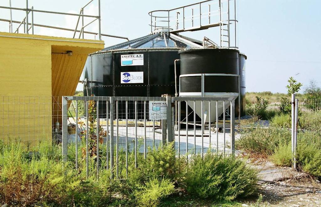 Κατασκευής και Λειτουργίας Βιολογικών Καθαρισµών Τεχνολογίας BioBlock: Ασκά Κύπρου, Καρδίτσας, Ελευθερών Καβάλας, Βυτίνας, Πεταλούδων Ρόδου, Καµείρου Ρόδου, κλπ.