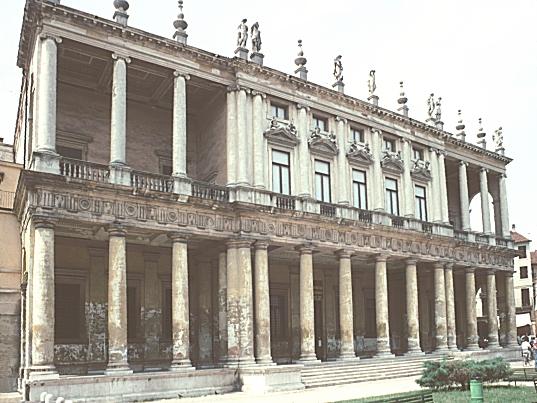 Andrea Palladio, 1508-80 Palazzo Chiericati, Vicenza, 1550 - μεταφέρει την όψη των εσωτερικών αιθρίων στην πρόσοψη του