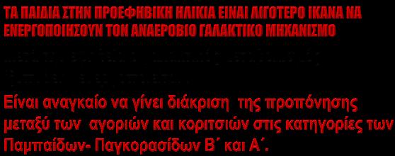 Η ΑΕΡΟΒΙΑ AΓΑΛΑΚΤΙΚΗ ΑΝΤΟΧΗ ΕΞΑΡΤΑΤΑΙ ΑΠΟ: ΤΟ ΝΕΥΡΙΚΟ ΣΥΣΤΗΜΑ ΤΗΝ ΔΥΝΑΜΗ ΤΟ ΕΝΖΥΜΑΤΙΚΟ ΚΑΙ ΟΡΜΟΝΙΚΟ ΣΥΣΤΗΜΑ ΤΙΣ ΕΝΕΡΓΕΙΑΚΕΣ ΠΗΓΕΣ Το Κ.Ν.Σ. ωριµάζει στην εφηβεία.