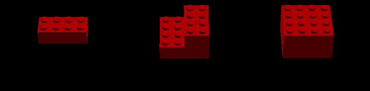 Υπάρχουν 4 τοίχοι: 1) 1 κόκκινος τοίχος από 40 κόκκινα 1x6 LEGO τούβλα και 12 μαύρα1x6