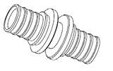 Σύνδεσμος ίσιος, SDR 7,4 REHAU 25-25 002.003.0175 3,32 /14τεμ Ρακόρ σταθερό αρσενικό, SDR 7,4 32χ4,4-R1 002.003.0116 6,43 /8τεμ Μόνωση αλουμινίου AL-ISO TiSUN 18x20 046.
