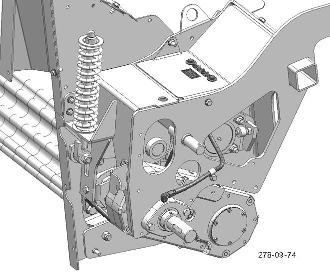 SE WS 021-09-11 RS Antriebsriemen: (bei Bedarf) Riemenspannung kontrollieren: Grundeinstellung (SE): 200 mm Riemenspannung ändern: Schraube (RS) einstellen Riemen