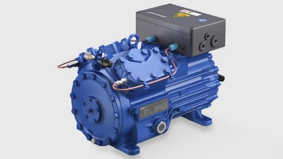 Ημίκλειστοί ή ημιερμητικοί συμπιεστές (Semi-Hermetic Compressors) Στους ημίκλειστούς ή ημιερμητικούς συμπιεστές, ο ηλεκτροκινητήρας του συμπιεστή είναι εγκαταστημένος σε ειδικό χώρο μέσα στο χυτό του