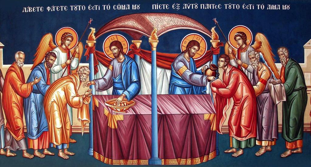 The Paschal Divine Liturgy of Saint John Chrysostom Litany of Thanksgiving Ἐκτενῆς Deacon Let us be attentive: Having partaken of the divine, holy, pure, immortal, heavenly, life-giving, and awesome
