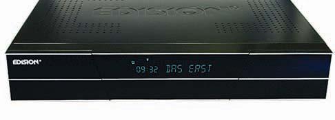 Edision Argus VIP3 MagicVision Ο Argus VIP3 στην εργοστασιακή του έκδοση, προσφέρεται µε 1 ορυφορικό αποσπώµενο Tuner DVB-S2, ενώ η δεύτερη θέση tuner είναι κενή.
