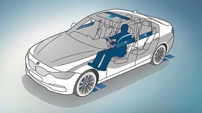 Το έξυπνο σύστημα τετρακίνησης BMW xdrive προσαρμόζεται άψογα ακόμα και στις δύσκολες οδικές συνθήκες, εξασφαλίζοντας πάντα άριστη πρόσφυση.