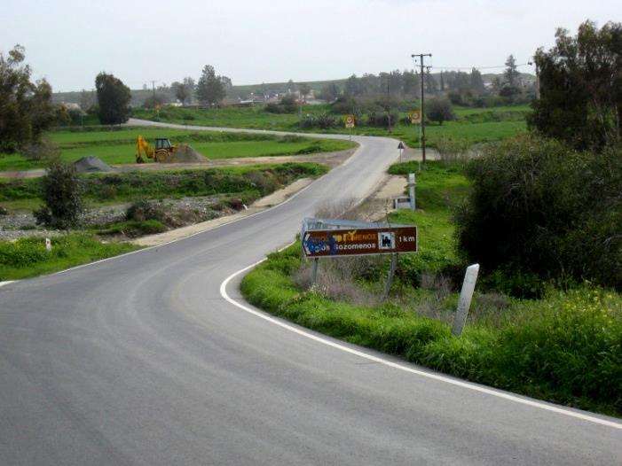 Σήμανση από Τεύκρου Ανθία 6.3.5 Η οδός Λευκωσίας (βλ.