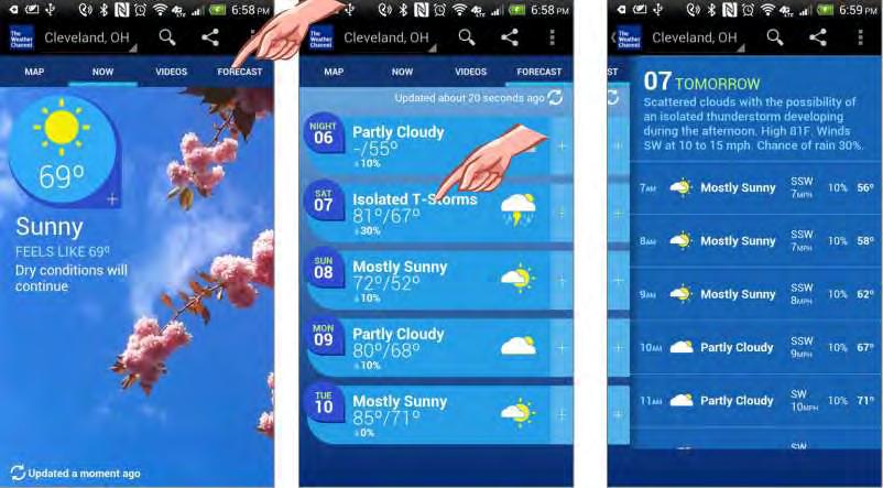 2.3 Ανατομία των εφαρμογών Android Μια εφαρμογή Android αποτελείται από ένα ή περισσότερα συστατικά του πυρήνα (core components).