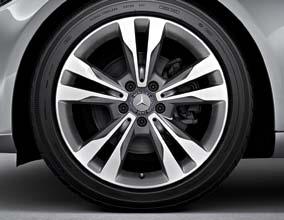 R 18 (ΜΑ) και 245/40 R 18 (ΠΑ) (στο Πακέτο εσωτερικού εξοπλισμού AMG Line).