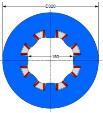 dipole D2 (INFN)