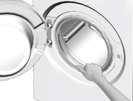 4.1.6 Adjusting the feet A AUTION: In order to ensure that the product operates more silently and vibration-free, it must stand level and balanced on its feet.