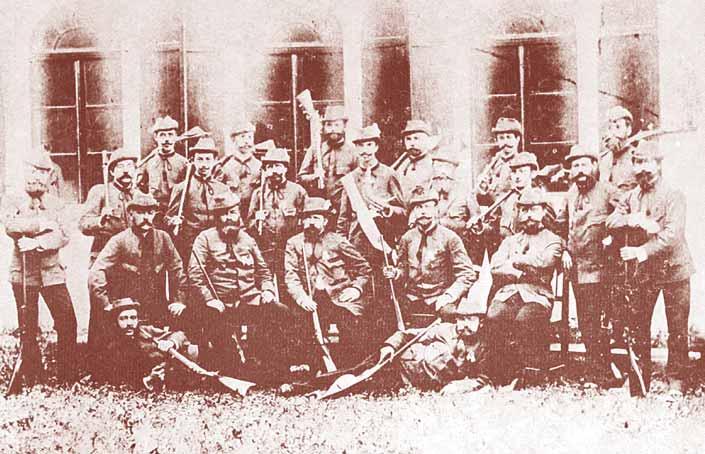 »lanovi Graappleanskog streljaëkog druπtva na proslavi 100-godiπnjice osnivanja 1884. godine discipline meappleunarodnoga programa gaappleanja. Od osamdesetih godina XX.