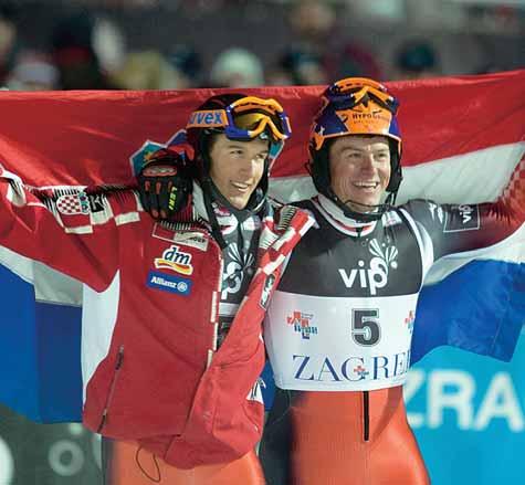 OLIMPIJSKE NADE DALIBO San mi je osvojiti zlatnu olimpijsku medalju u slalomu, na pitanje o buduênosti odgovara amπal, skijaπ koji je prve bodove u Svjetskom kupu osvojio na Sljemenu Piπe Liljana