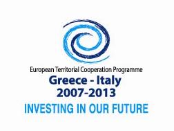 Πρωτοκόλλου: 39980 EUROPEAN TERRITORIAL COOPERATION PROGRAMME GREECE ITALY 2007-2013 ΕΡΓΟ: APREH: