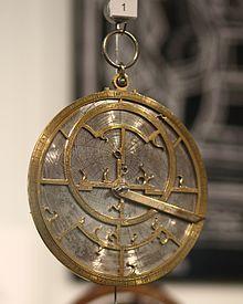 Figure 2: An astrolabe made in Paris (1400) Source: https://en.ikipedia.