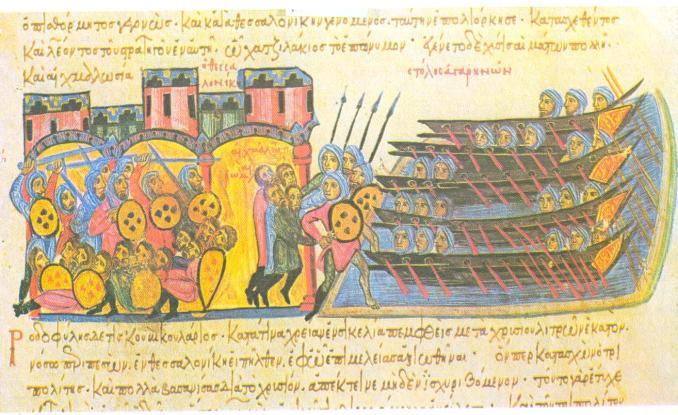 [Β] Η ϊλωςη τησ πϐλησ απϐ τουσ αρακηνοϑσ (3),(4) Σο λιμϊνι ςτην περιοχό του Μικροϑ Εμβϐλου διαδραμϊτιςε ςημαντικϐ ρϐλο και ςτα νεώτερα χρϐνια.