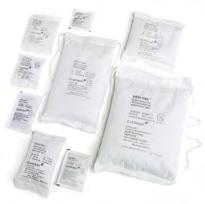 kontejnerjih 45 1 vrečka teže 125 g prevzame do 500 g vlage mere vrečke 255 x 145 x 25 mm 60 vrečk v kartonu Za 40 kontejner potrebujete od 60 do
