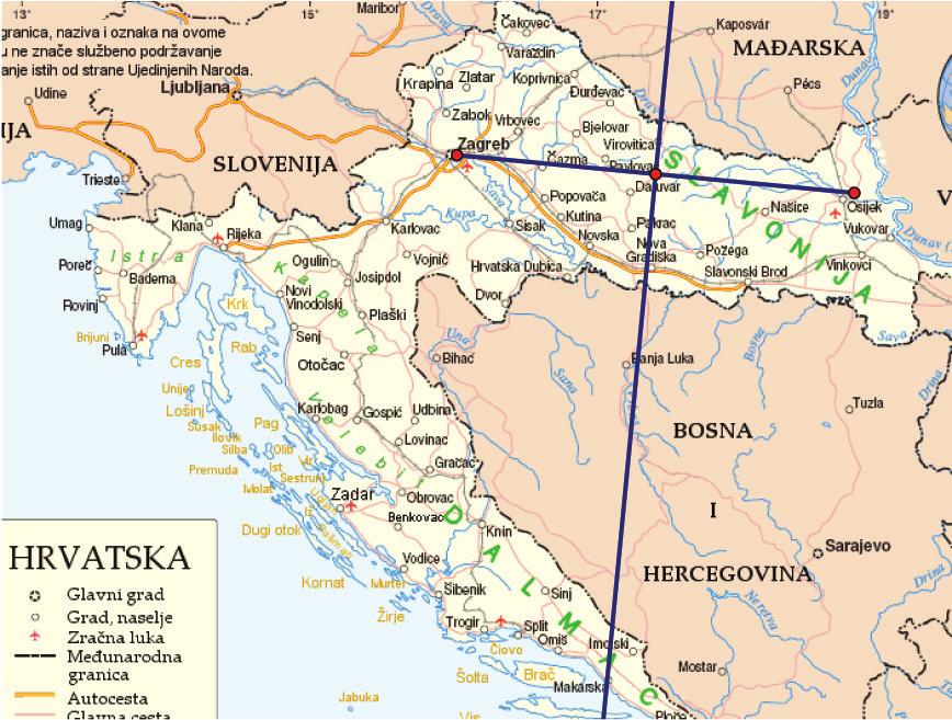 c b d r a Geometrija 1 Možete li pretpostaviti? Oblik rada: rad u skupini Učenici će u skupini diskutirati o problemu gradnje aerodroma i pokušati procijeniti lokaciju gradnje. Zadatak 1.
