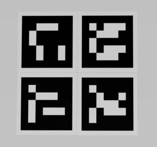 y y marker #0 {M 0 } z x z z {M x 1 } marker #1 {M c } x y y y marker #3 {M 3 } z x z z x {M 2 } marker #2 {p cam } y x Εικόνα 3.