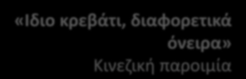 απαιτεί δφο, όπωσ κι ζνα διαηφγιο»