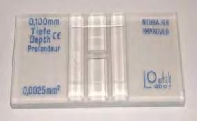 α β Εικόνα 16: α) αντικειμενοφόρος πλάκα Νeubauer β) 96-well plate 4.2.