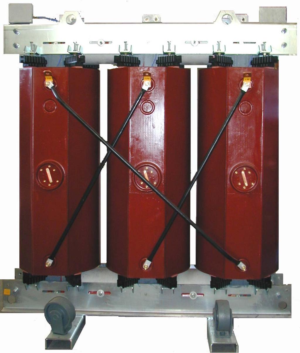 TRANSFORMATORI INGLOBATI CAST-RESIN TRANSFORMERS CA STANDARD NORMS CEI EN 60076 PRODUCTION RANGE FROM 25 UP TO 15000 kva INSULATION CLASS